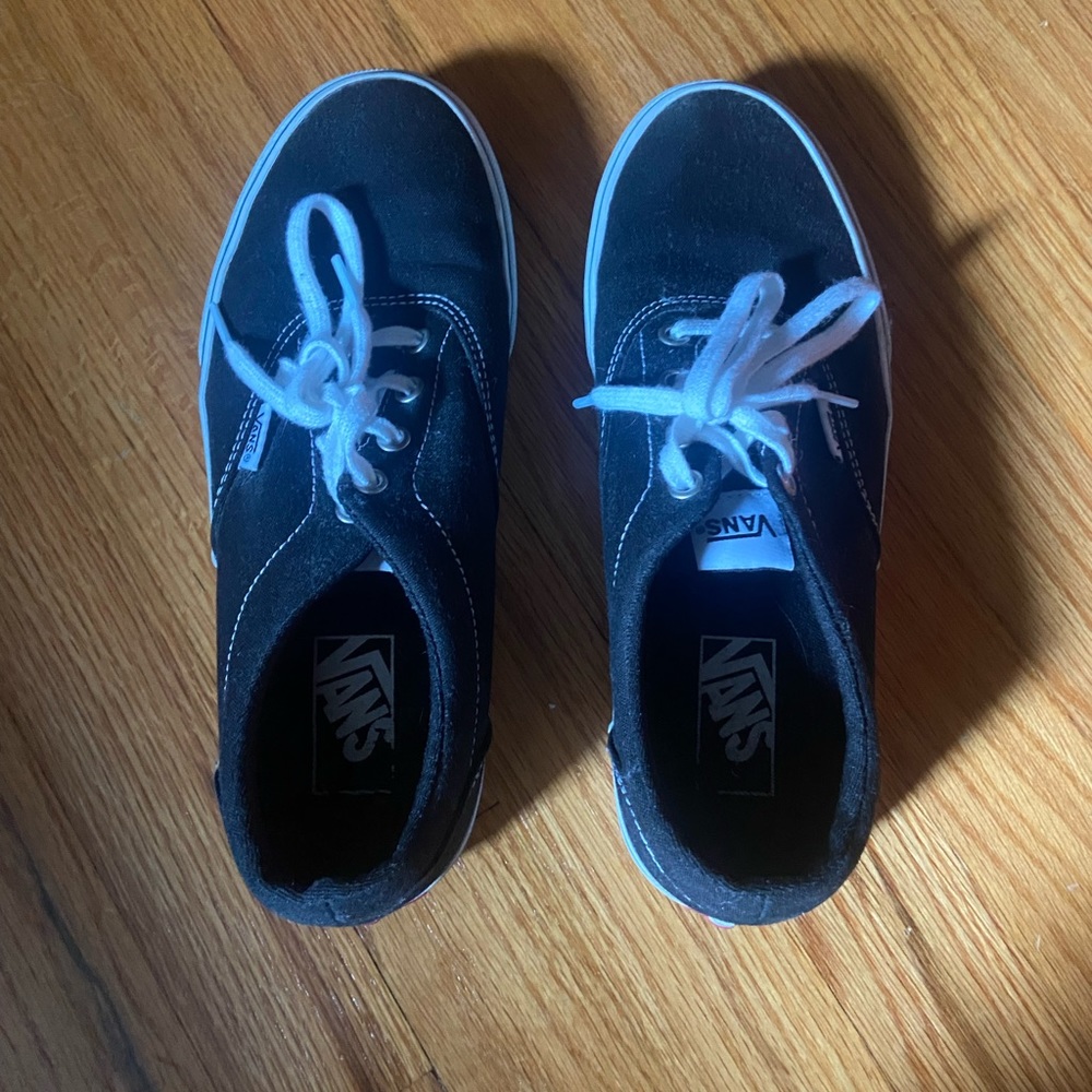 Converse black shoes